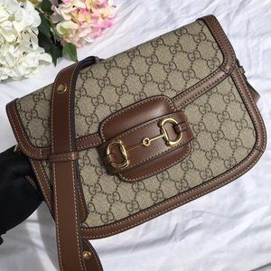 Gucci leather fashion shoulder bag